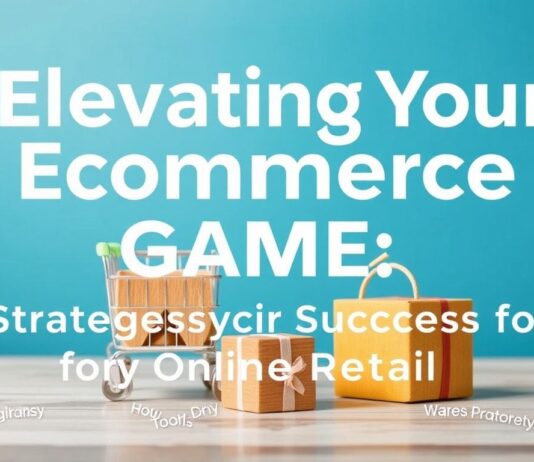 Elevating Your Ecommerce Game: Strategies for Success in Online Retail Elevating Your Ecommerce Game: Strategies for Success in Online Retail