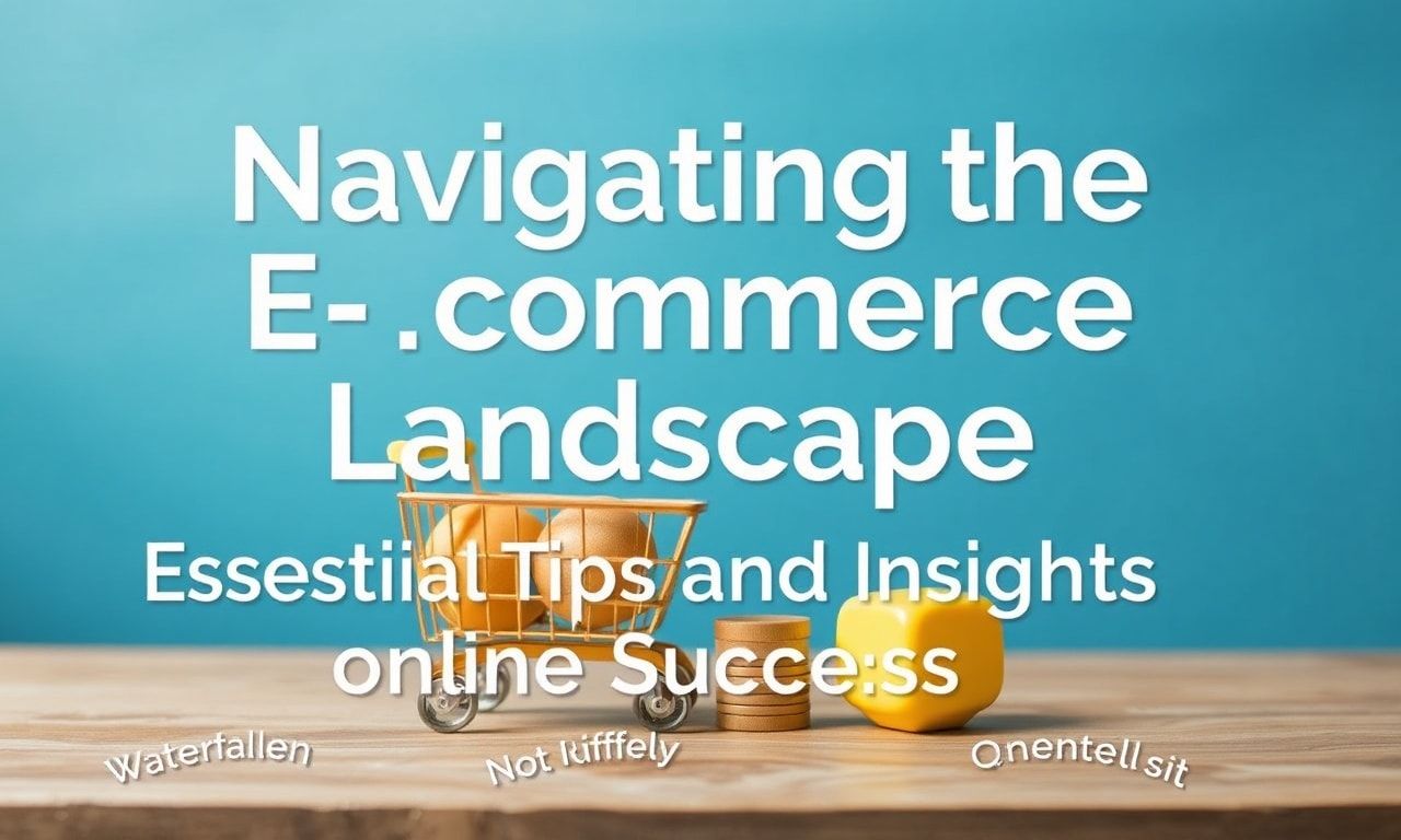 Navigating the E-commerce Landscape: Essential Tips and Insights for Online Success Navigating the E-commerce Landscape: Essential Tips and Insights for Online Success