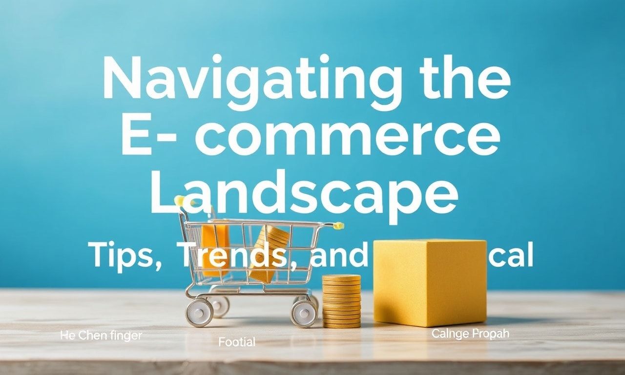 Navigating the E-commerce Landscape: Tips, Trends, and Financial Insights Navigating the E-commerce Landscape: Tips, Trends, and Financial Insights