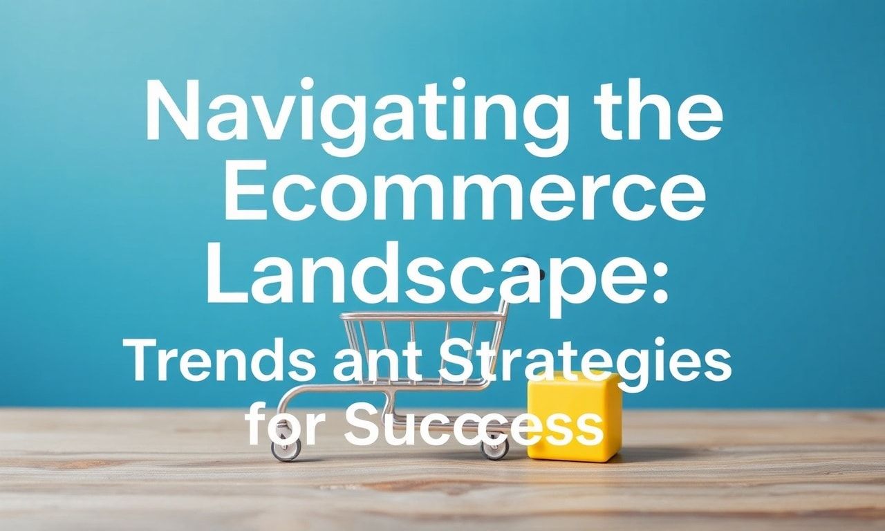 Navigating the Ecommerce Landscape: Trends and Strategies for Success Navigating the Ecommerce Landscape: Trends and Strategies for Success