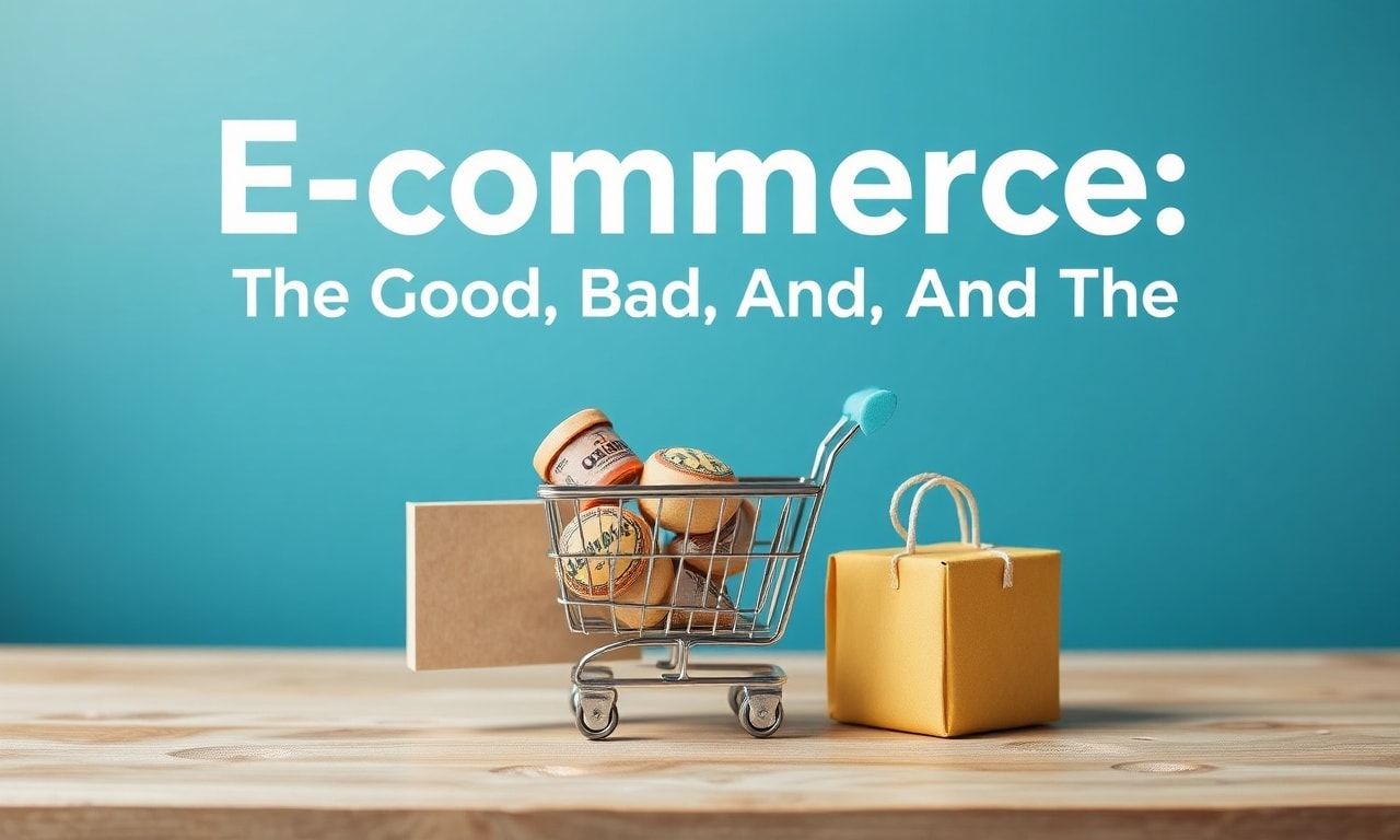 E-Commerce: The Good, The Bad, And The Ugly (I’ve Seen It All) E-Commerce: The Good, The Bad, And The Ugly (I've Witnessed It All)