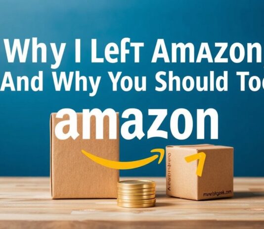 Why I Quit Amazon (And You Should Too) Why I Left Amazon (And Why You Should Too)