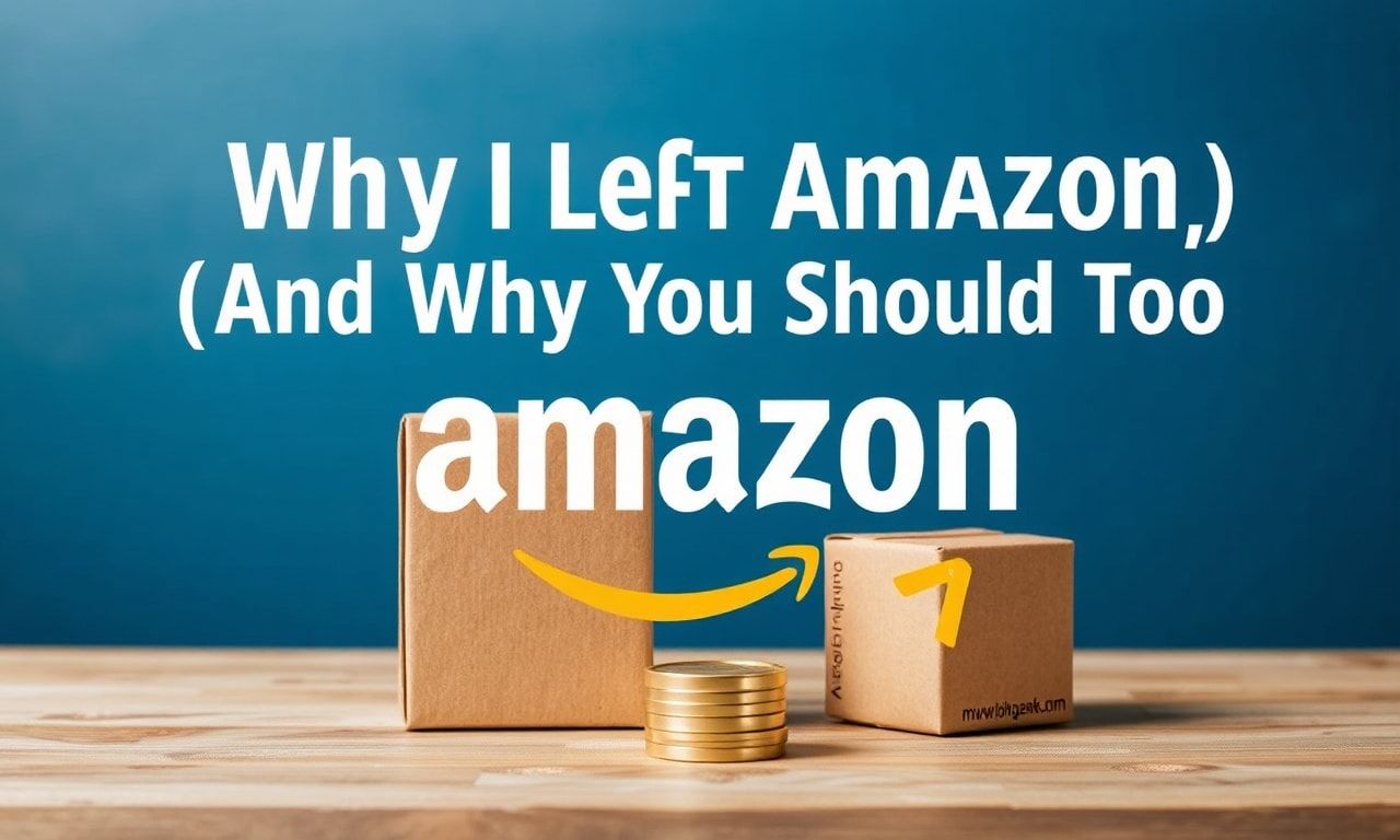 Why I Quit Amazon (And You Should Too) Why I Left Amazon (And Why You Should Too)