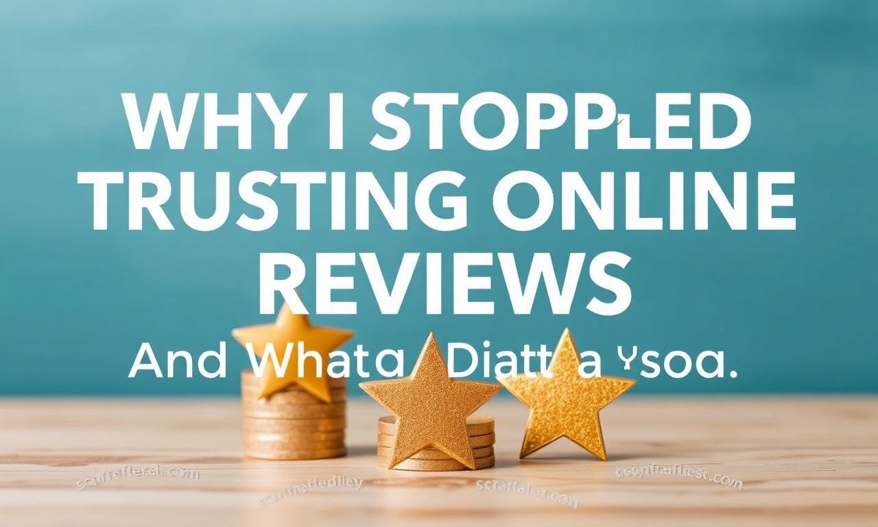Why I Stopped Trusting Online Reviews (And What I Learned) Why I Stopped Trusting Online Reviews (And What I Discovered)